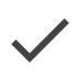 Check mark icon